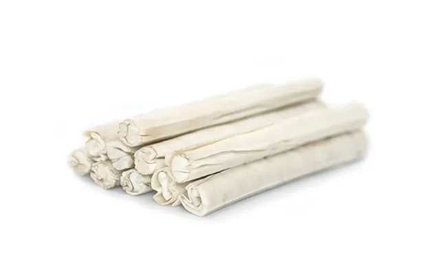 10 Stk Pressed Sticks White Tyggeben 20 Cm