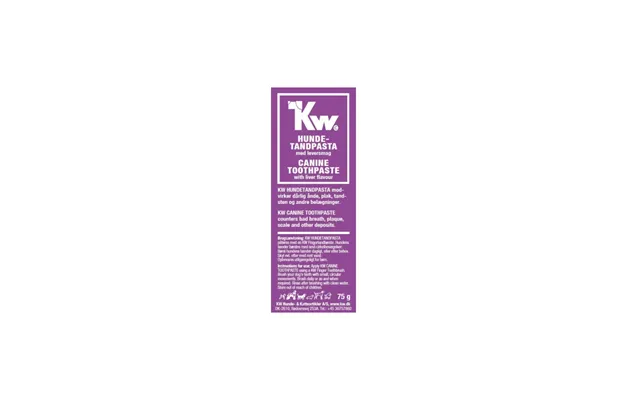 Kw Hundetandpasta 75 Gram
