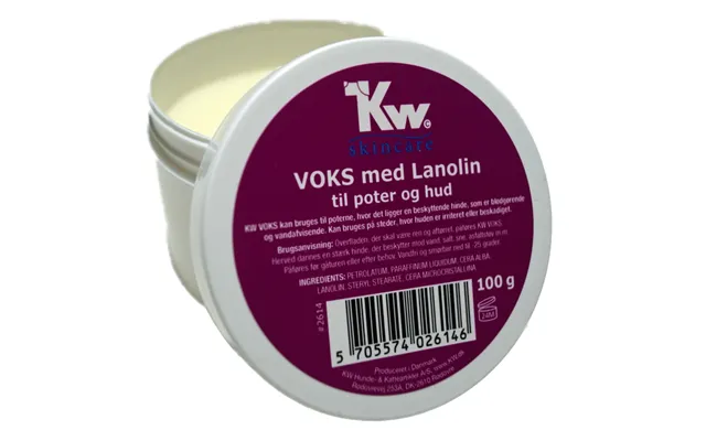 Kw Voks Med Lanolin Til Poter Og Hud