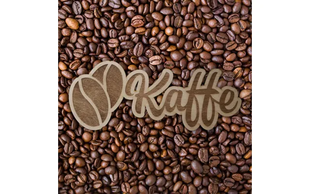 Kaffeskilt I Træ