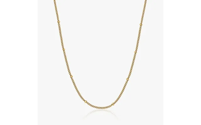 Gavesæt - Luna Bead Halskæde & Armbånd 14k Guldbelagt