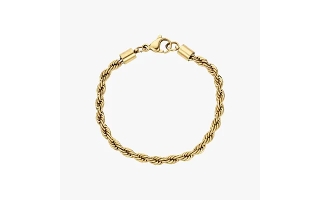 Rope Chain Armbånd 14k Guldbelagt - 18cm Guld