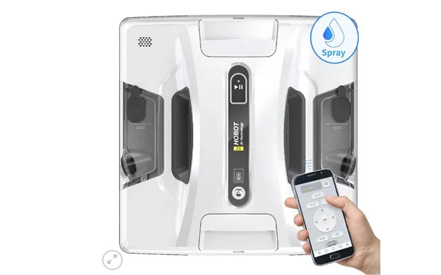 Vinduespudserrobot Hobot 2s Med Automatisk Vanddosering