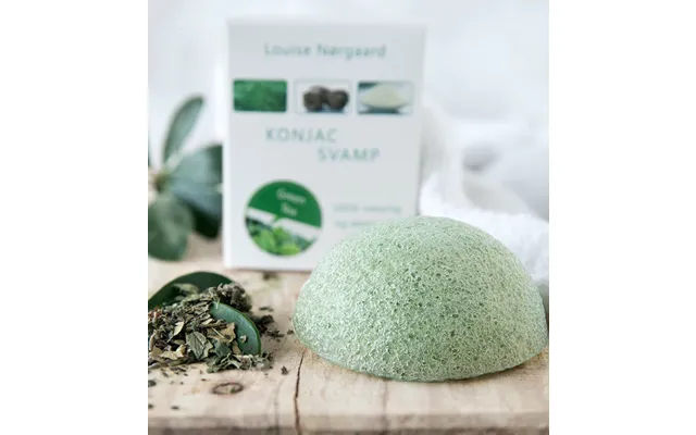 Organic Konjac Green Tea Svamp