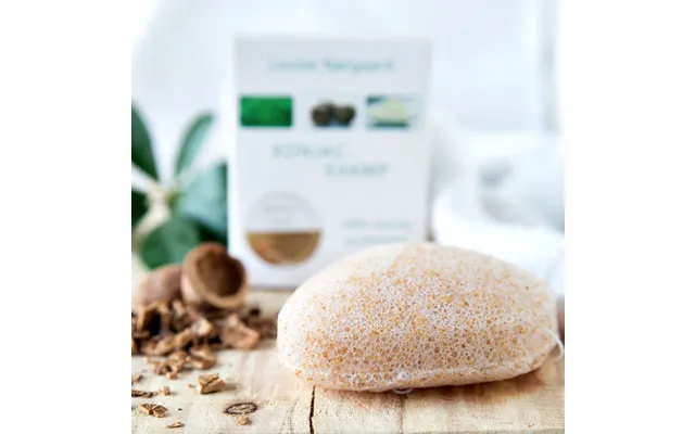 Organic Konjac Valnød Svamp