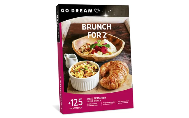Go Dream Brunch For 2 - Oplevelsesgaver