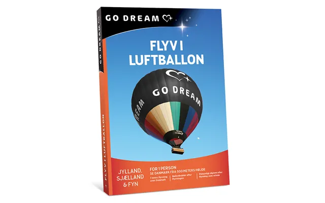 Go Dream Flyv I Luftballon - Oplevelsesgaver