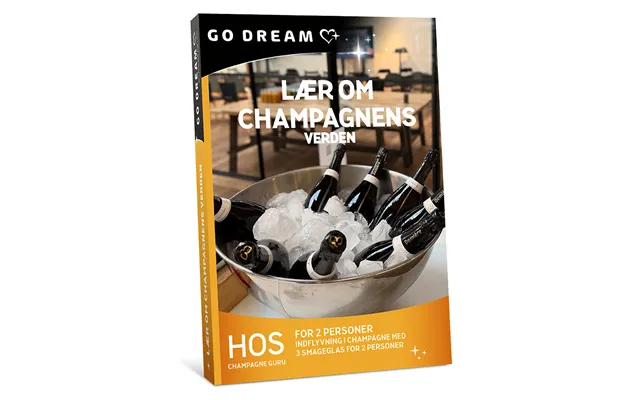 Go Dream Lær Om Champagnens Verden - Oplevelsesgaver