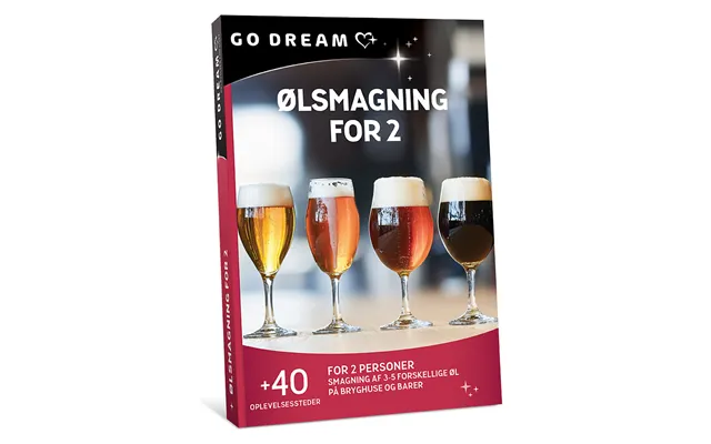 Go Dream Ølsmagning For 2 - Oplevelsesgaver