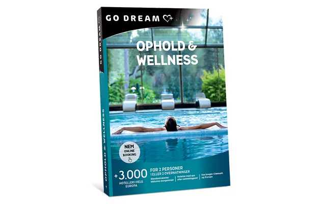 Go Dream Ophold & Wellness For 2 - Oplevelsesgaver