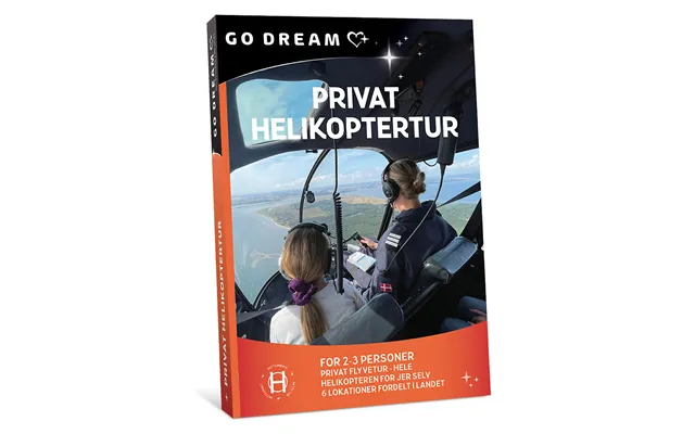 Go Dream Privat Helikoptertur - Oplevelsesgaver