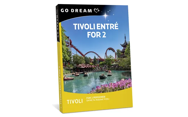 Go Dream Tivoli Entré For 2 - Oplevelsesgaver