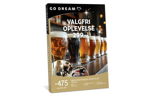 Go Dream Valgfri Oplevelse 299 - Oplevelsesgaver
