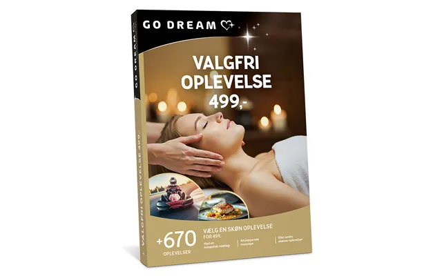 Go Dream Valgfri Oplevelse 499 - Oplevelsesgaver