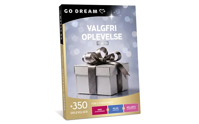 Go Dream Valgfri Oplevelse - Platin, Oplevelsesgaver, Multithematic , Gavekort, Gaveidé