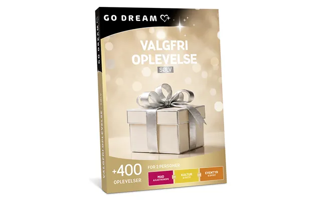 Go Dream Valgfri Oplevelse - Sølv, Oplevelsesgaver, Multithematic , Gavekort, Gaveidé