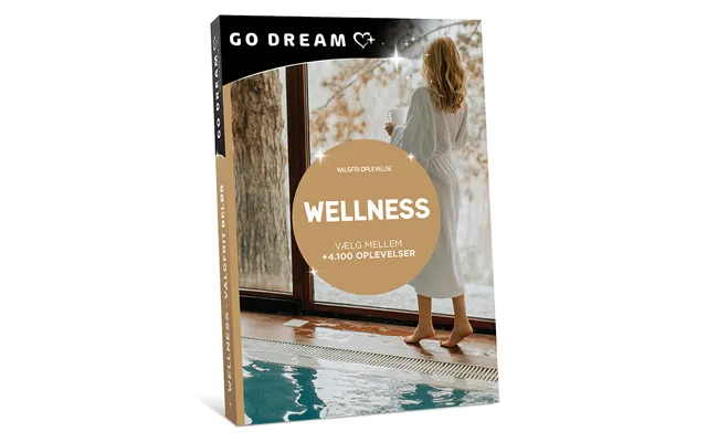 Go Dream Valgfri Oplevelse - Wellness, Oplevelsesgaver, Wellness , Gavekort, Gaveidé