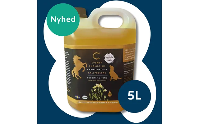 Camelina Olie Økologisk - 5 Liter