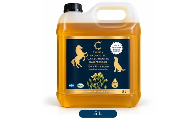 Camelina Olie Økologisk - 5 Liter