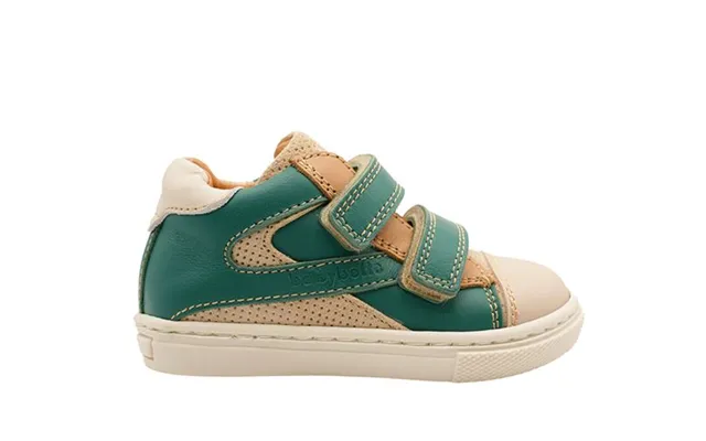 Babybotte Android Sneakers Med Velcro - Grøn Beige