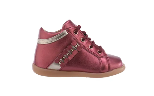 Babybotte Farah Snøresko - Metallic Pink