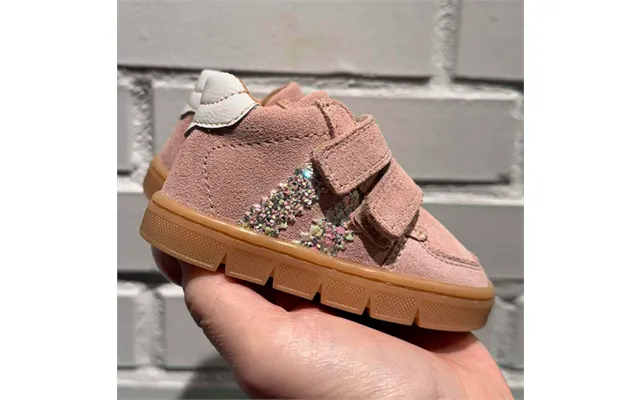 Babybotte Farella Velcro Sneakers - Nude Glimmer