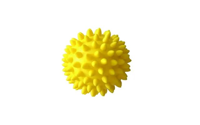 Massagebold - 8cm, Gul