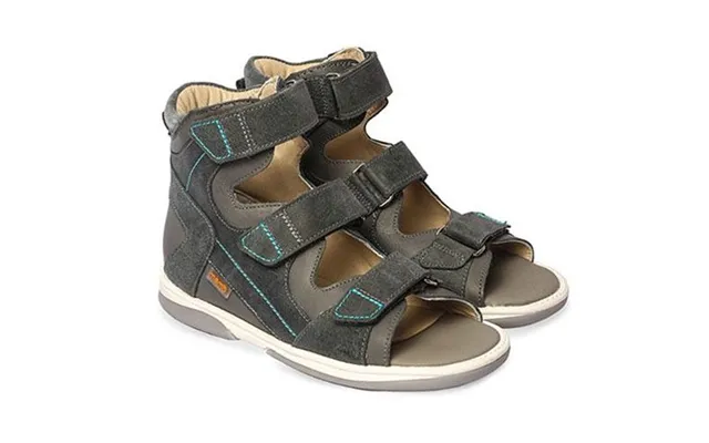 Memo Lukas Sandal, Grå - Med Ekstra Støtte