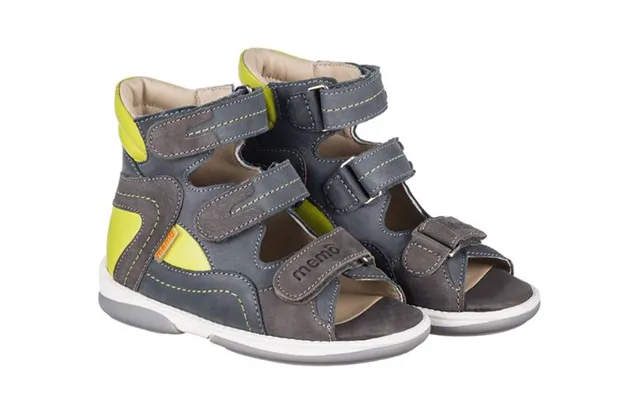 Memo Michael, Sandal, Grå Grøn - Sandaler Med Ekstra Støtte