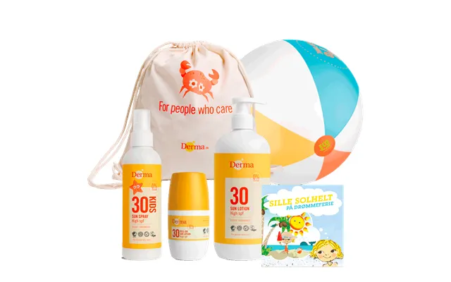 Derma Kids Sun Kit - Med Badebold