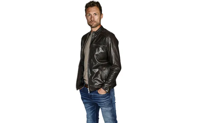 Biker Jakke Normal Coffee