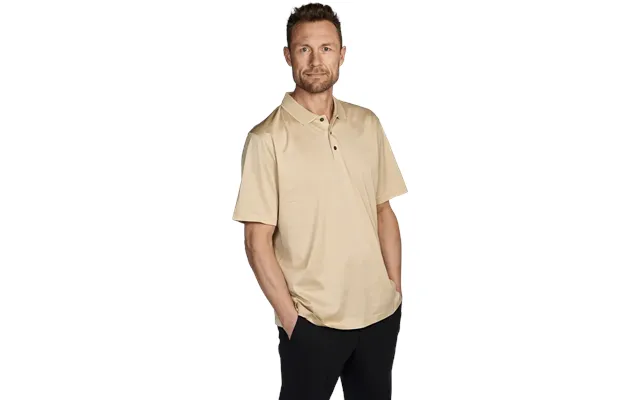 Luton Egyptisk Bomuld Polo Fitted Sand