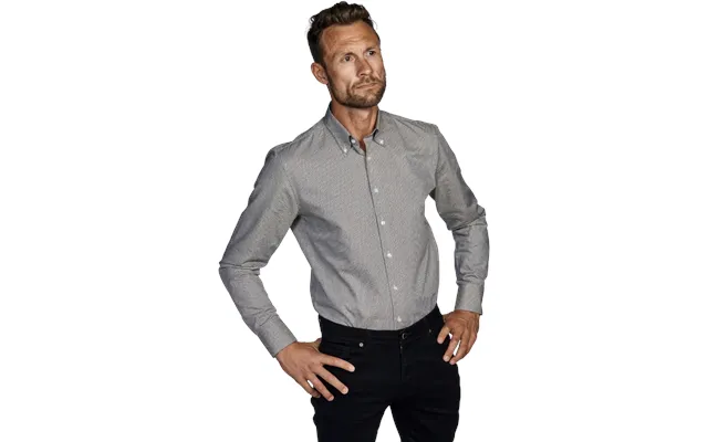 Luxemborg Button Down Skjorte Normal Green
