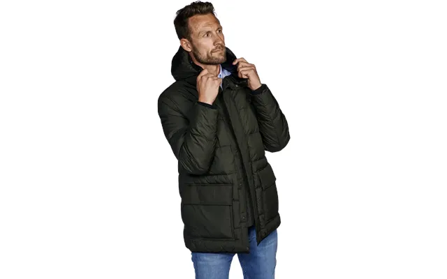 Parka Jakke Fitted Green