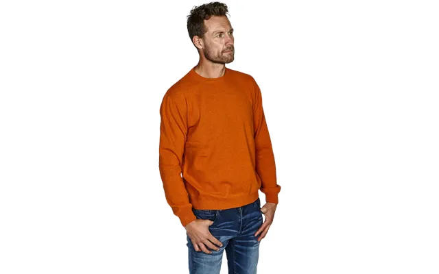 Pure Cashmere Strik Fitted Okker