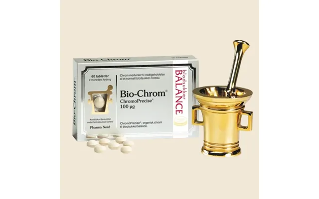 Bio-chrom Pharma Nord Med Organisk Chromgær. 60 Tabletter