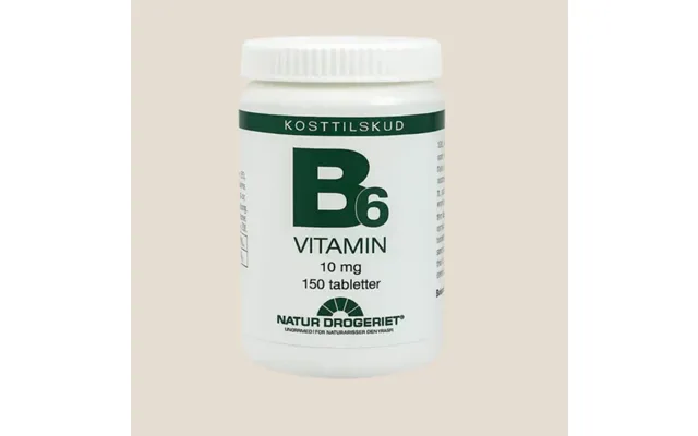 Natur Drogeriet B6 Vitamin. 150 Stk. Til Hormonaktiviteten