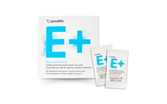 Greatlife Electrolytes Plus Elektrolytter 30 Stickpakker
