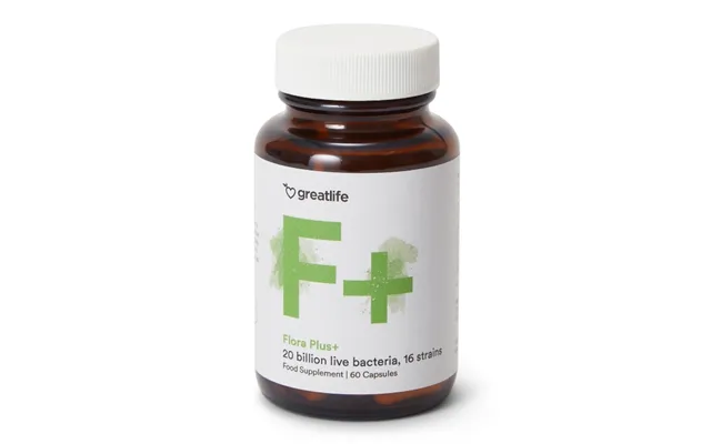 Greatlife Flora Plus 60 Kapsler