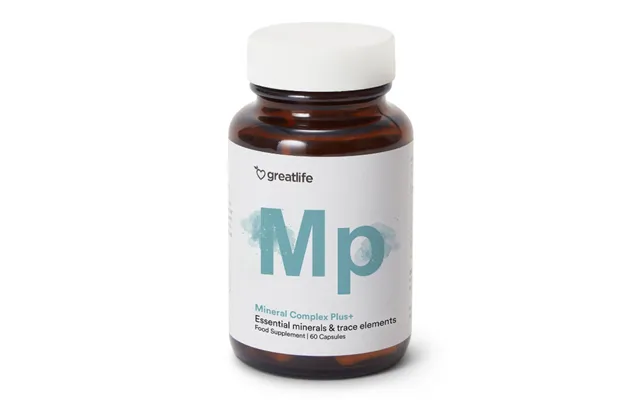 Greatlife Mineral Complex Plus 60 Kapsler