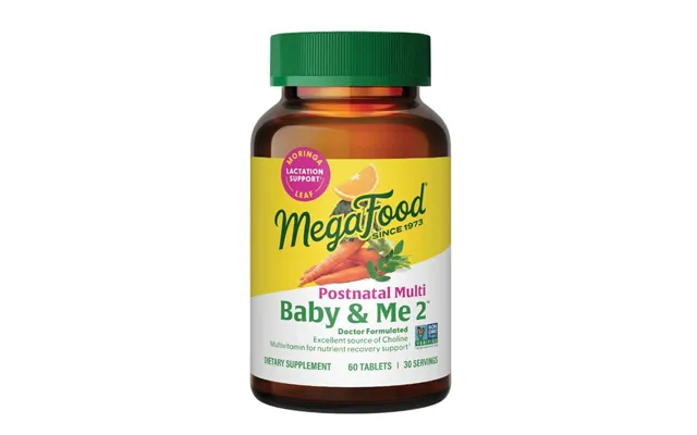 Megafood Baby & Me 2 Postnatal Multi 60 Tabletter