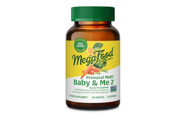 Megafood Baby & Me 2 Prenatal Multi 60 Tabletter