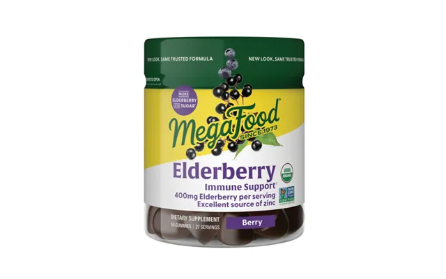 Megafood Elderberry Immune Support Gummies 54 Gummies