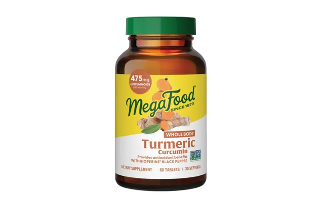 Megafood Turmeric Strength For Whole Body 60 Tabletter