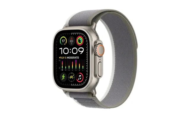 Brugt Apple Watch Ultra 2 2023 Titanium 49mm Gps Cell Titanium Rigtig God