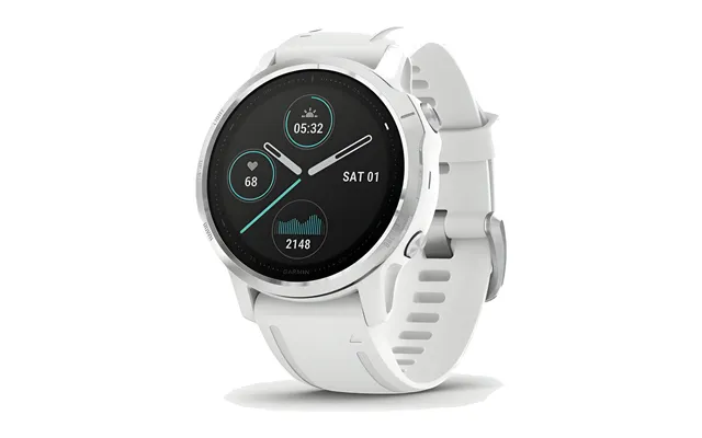 Brugt Garmin Fenix 6s 42mm Hvid Rigtig God