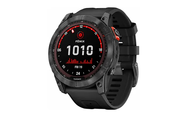 Brugt Garmin Fenix 7x Sapphire Solar 51mm Sort Som Ny