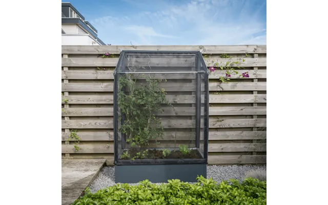 Growcamp Mini Drivhus 0,7 M2 Høj Vægbed - Pvc