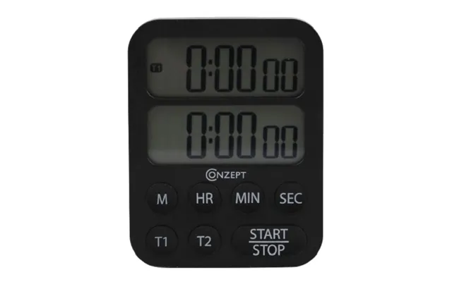 Conzept Minutur Med Dobbelt Timer Sort