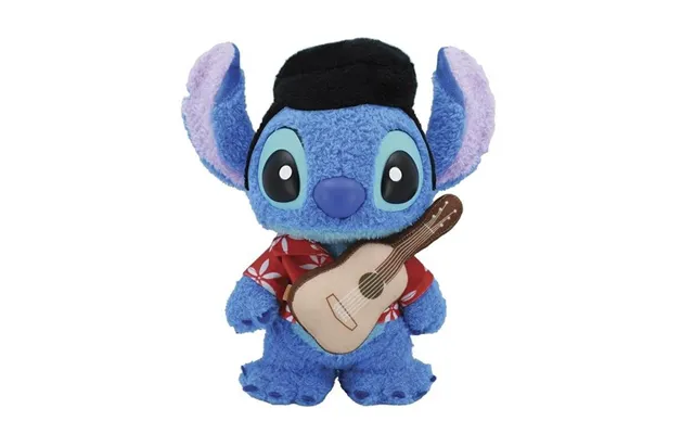 Disney Hawaiian Fluffy Stitch Elvis 16,5 Cm